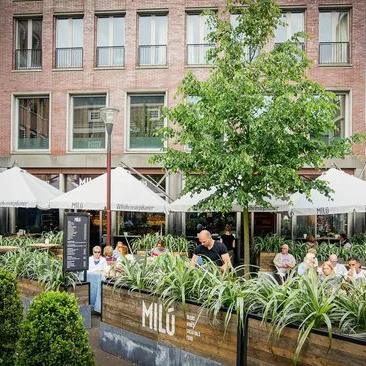 Milú restaurant outdoor seating