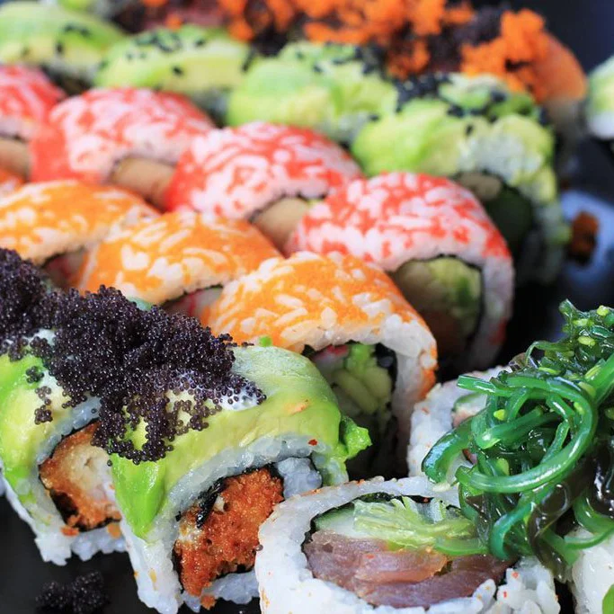 Sushimeisjes sushi platter